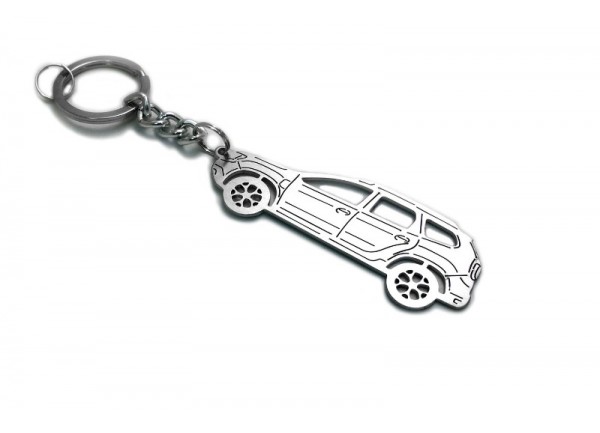 Keychain Renault Duster II 2018-2024 - (type STEEL)